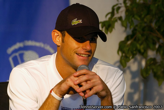 Tennis - Andy Roddick Press Conference