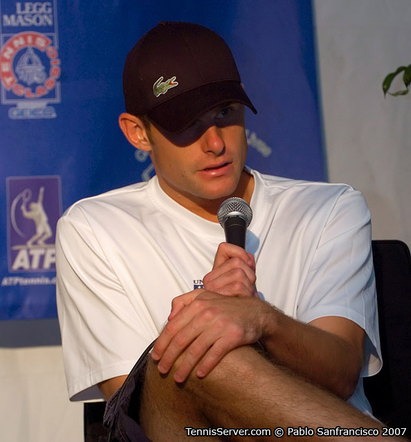 Tennis - Andy Roddick Press Conference