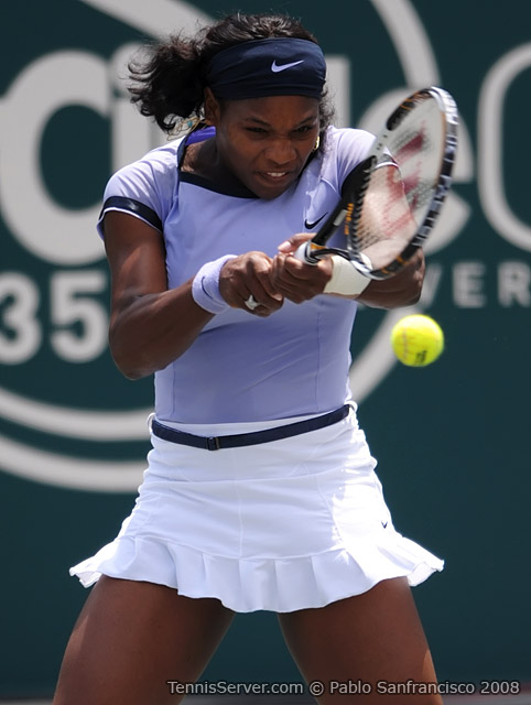 Serena Williams at 2008 Family Circle Cup