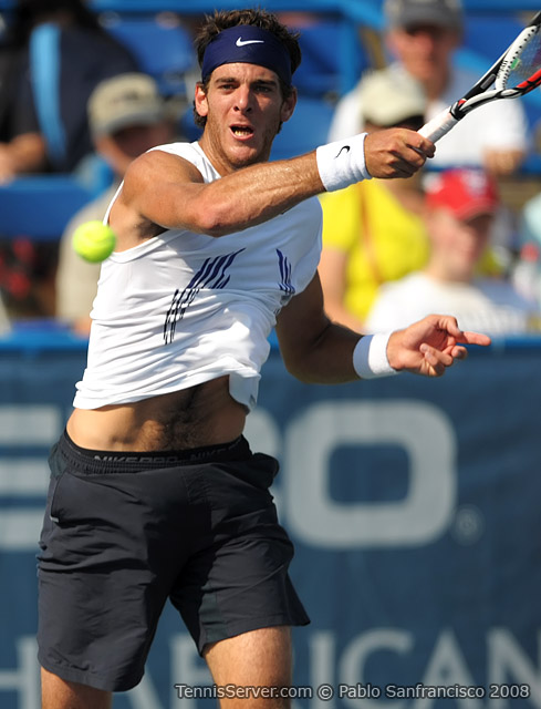 Juan Martin del Potro at Legg Mason 2008