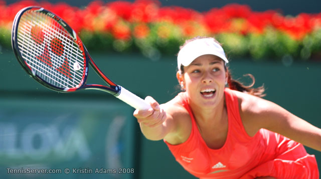 Ana Ivanovic at 2008 Pacific Life Open