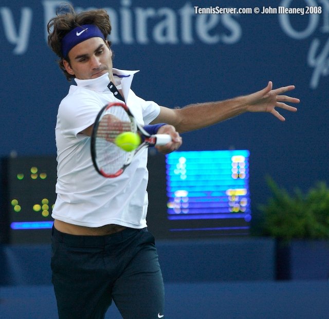 Roger Federer at 2008 Rogers Cup