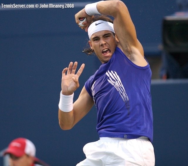 Rafael Nadal at 2008 Rogers Cup