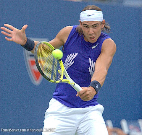 Rafael Nadal at US Open 2008