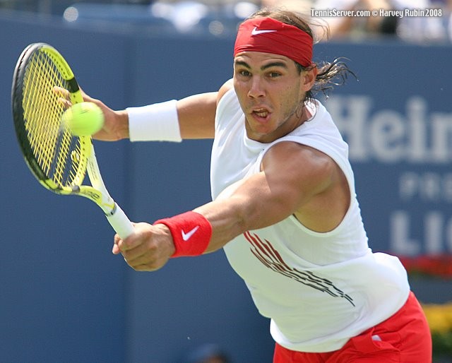 Rafael Nadal at US Open 2008