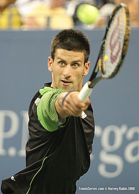 Novak Djokovic at US Open 2008