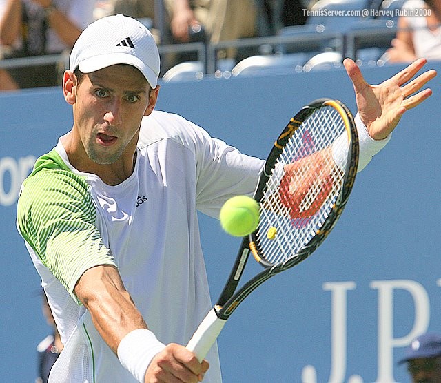 Novak Djokovic at US Open 2008