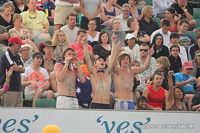 Tennis - Australian Open Fans