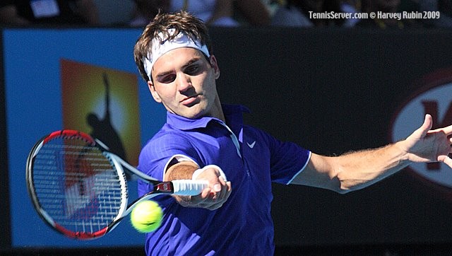 Roger Federer at 2009 Australian Open