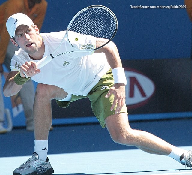 Novak Djokovic at 2009 Australian Open