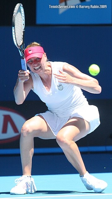 Vera Zvonareva at 2009 Australian Open