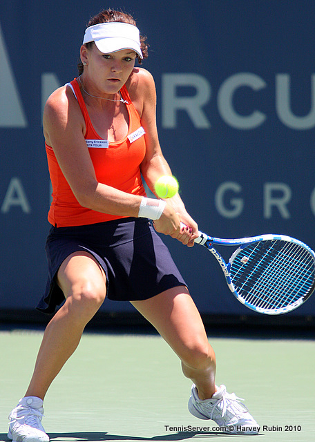 Agnieszka Radwanska Mercury Insurance Open Tennis