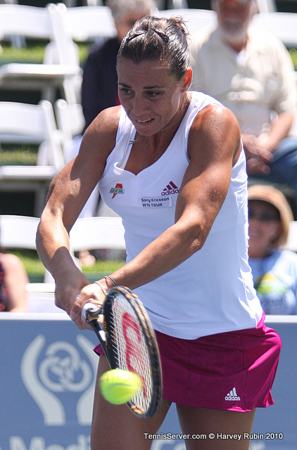 Flavia Pennetta Mercury Insurance Open Tennis