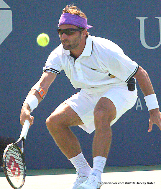 Arnaud Clement US Open 2010 Tennis