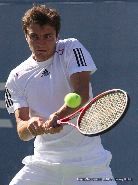 Gilles Simone US Open 2010 Tennis