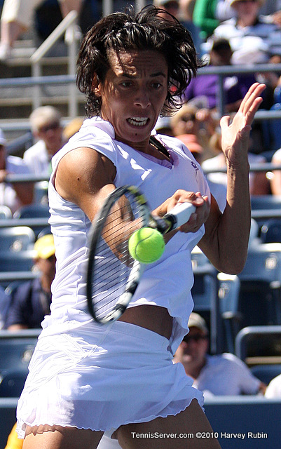 Francesca Schiavone US Open 2010 Tennis