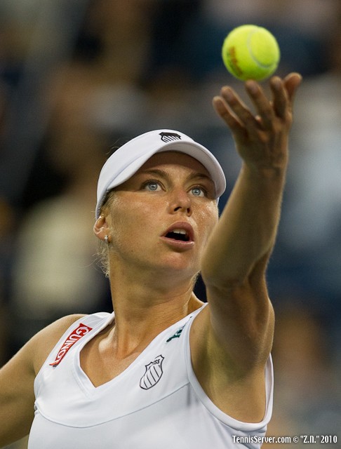 Vera Zvonareva US Open 2010 Tennis