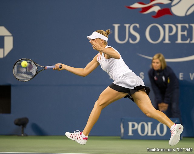 Vera Zvonareva US Open 2010 Tennis
