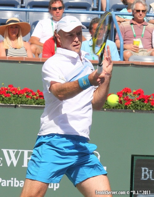 Ivan Ljubicic 2011 BNP Paribas Open Tennis