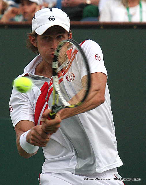 Igor Andreev 2011 BNP Paribas Open Tennis