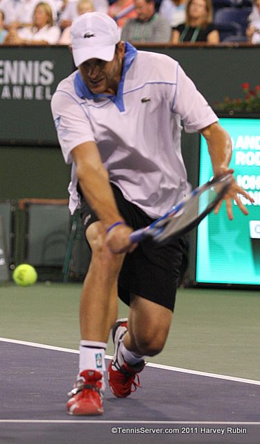 Andy Roddick 2011 BNP Paribas Open Tennis