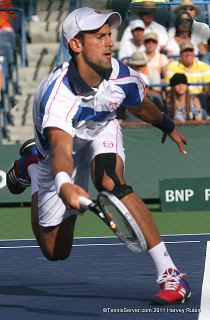 Novak Djokovic 2011 BNP Paribas Open Tennis