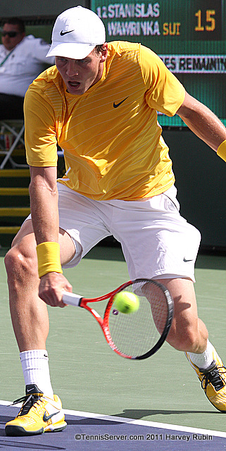 Tomas Berdych 2011 BNP Paribas Open Tennis