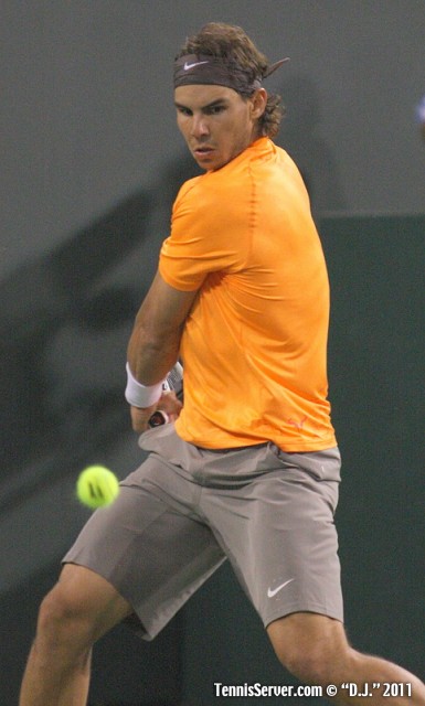 Rafael Nadal 2011 BNP Paribas Open Tennis