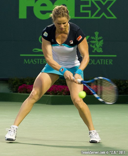 Kim Clijsters 2011 Sony Ericsson Open Tennis