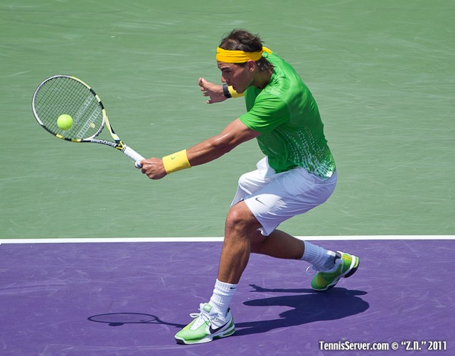 Rafael Nadal 2011 Sony Ericsson Open Tennis