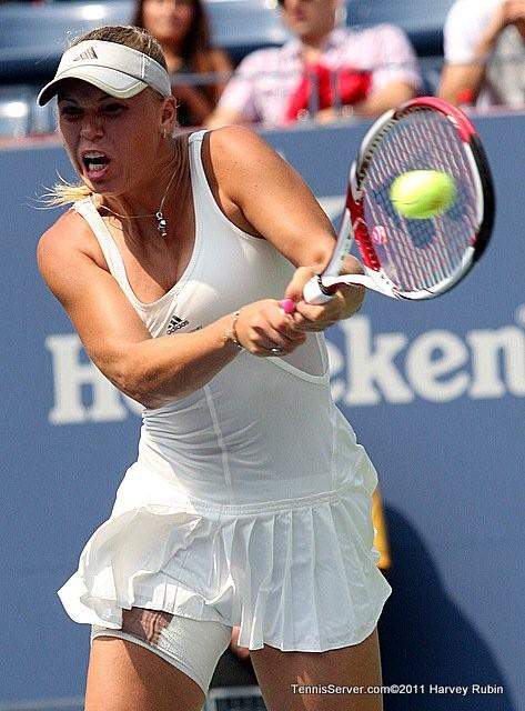 Caroline Wozniacki 2011 US Open New York Tennis