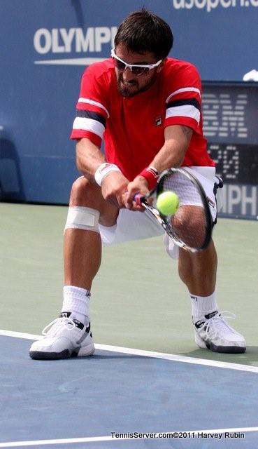 Janko Tipsarevic 2011 US Open New York Tennis