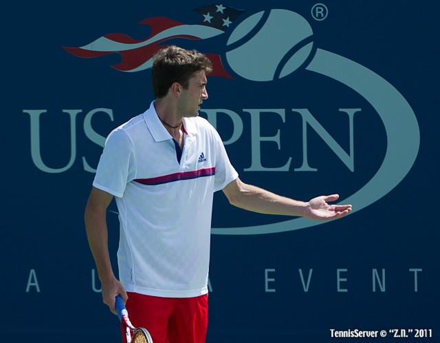 Gilles Simon 2011 US Open New York Tennis