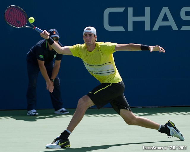 John Isner 2011 US Open New York Tennis