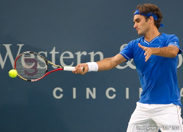 Roger Federer 2011 Western & Southern Open Tennis