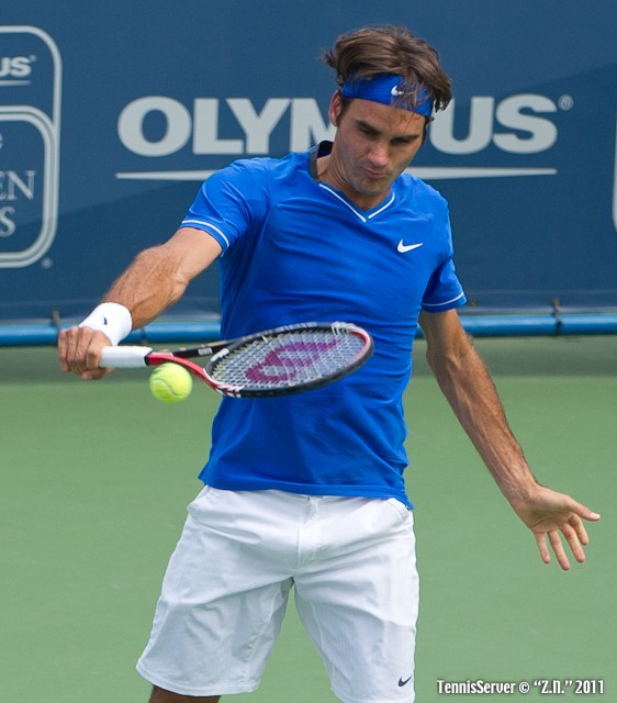 Roger Federer 2011 Western & Southern Open Tennis