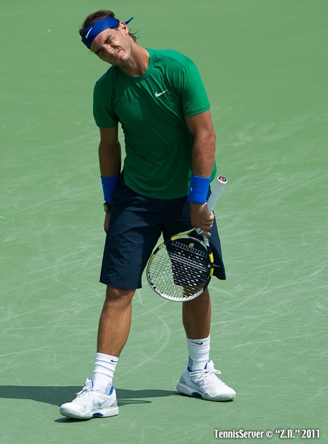 Rafael Nadal 2011 Western & Southern Open Tennis