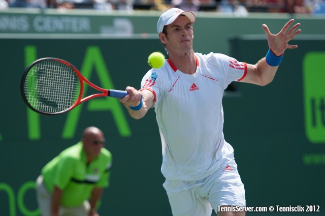 Andy Murray 2012 Sony Ericsson Open Final Tennis