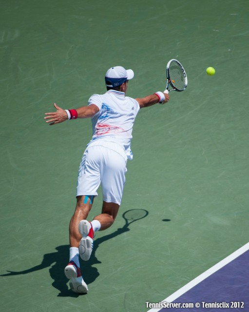 Novak Djokovic 2012 Sony Ericsson Open Final Tennis
