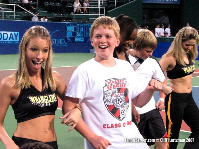 Tennis - Houston Wranglers Cheerleaders
